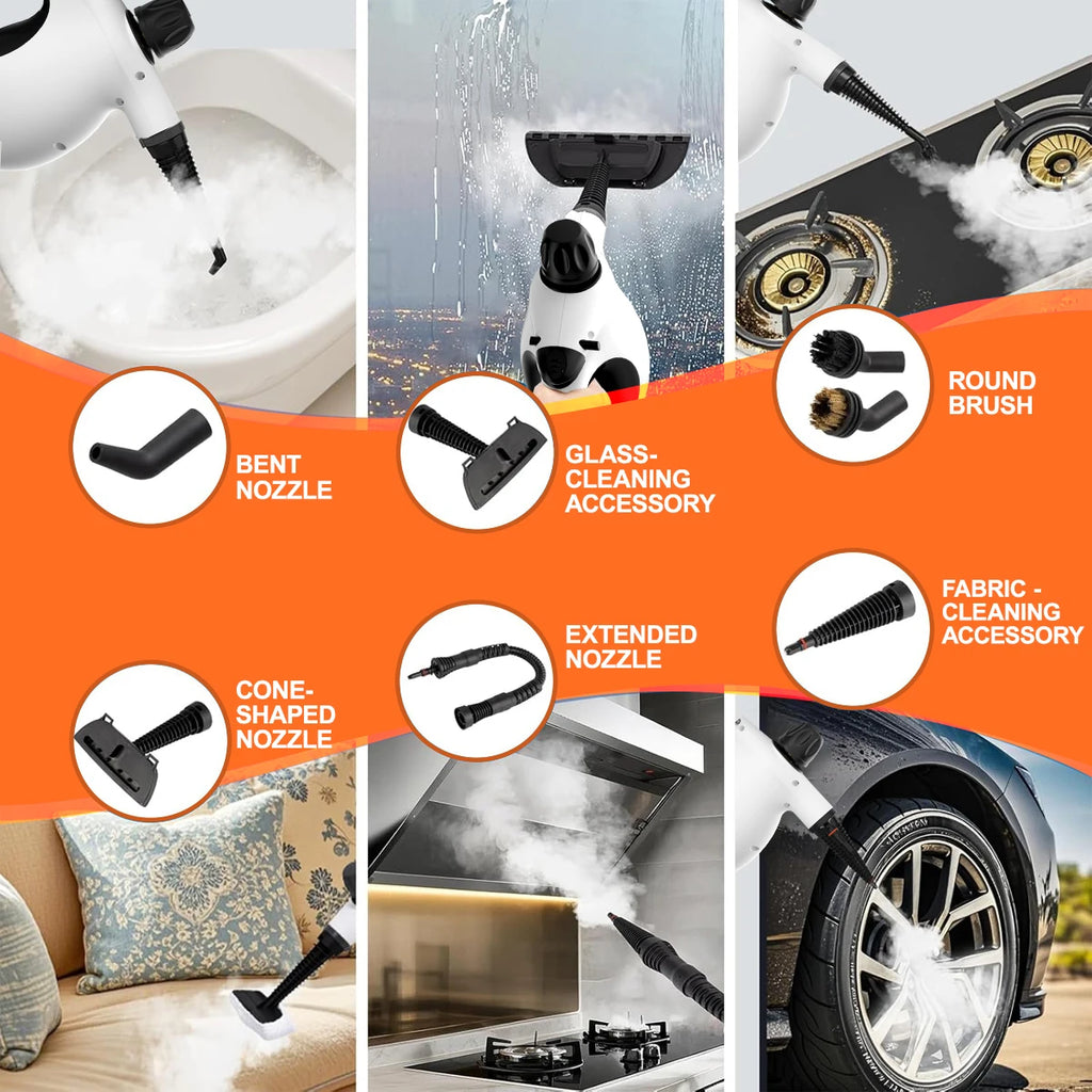 Jibzocart Handheld Steam Cleaner